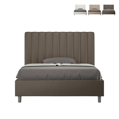 Modernes französisches Doppelbett mit Stauraum 140x200 Agueda F Aktion
