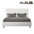 Modernes Bett mit Bettkasten 160x190 Kunstleder Agueda M Aktion