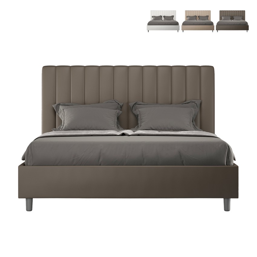 Modernes Bett mit Bettkasten 160x190 Kunstleder Agueda M Katalog Modernes Bett mit Bettkasten 160x190 Kunstleder Agueda M Katalog