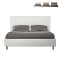 Modernes Polsterbett 170x200 mit Bettkasten in Kunstleder Sunny M3 Aktion