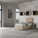 Einzelbett mit Lattenrost 100x200 Schlafzimmer Priya S2 Rabatte