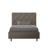 Gepolstertes französisches Bett 120x190 mit Stauraum Priya P Modell