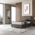 Gepolstertes französisches Bett 120x190 mit Stauraum Priya P Eigenschaften