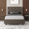 Gepolstertes französisches Bett 120x190 mit Stauraum Priya P Lagerbestand